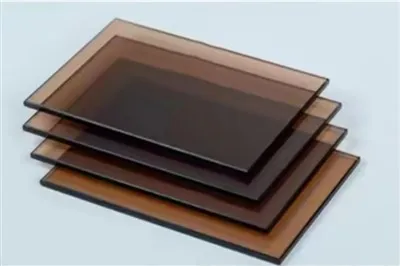 Zlatno brončano float staklo